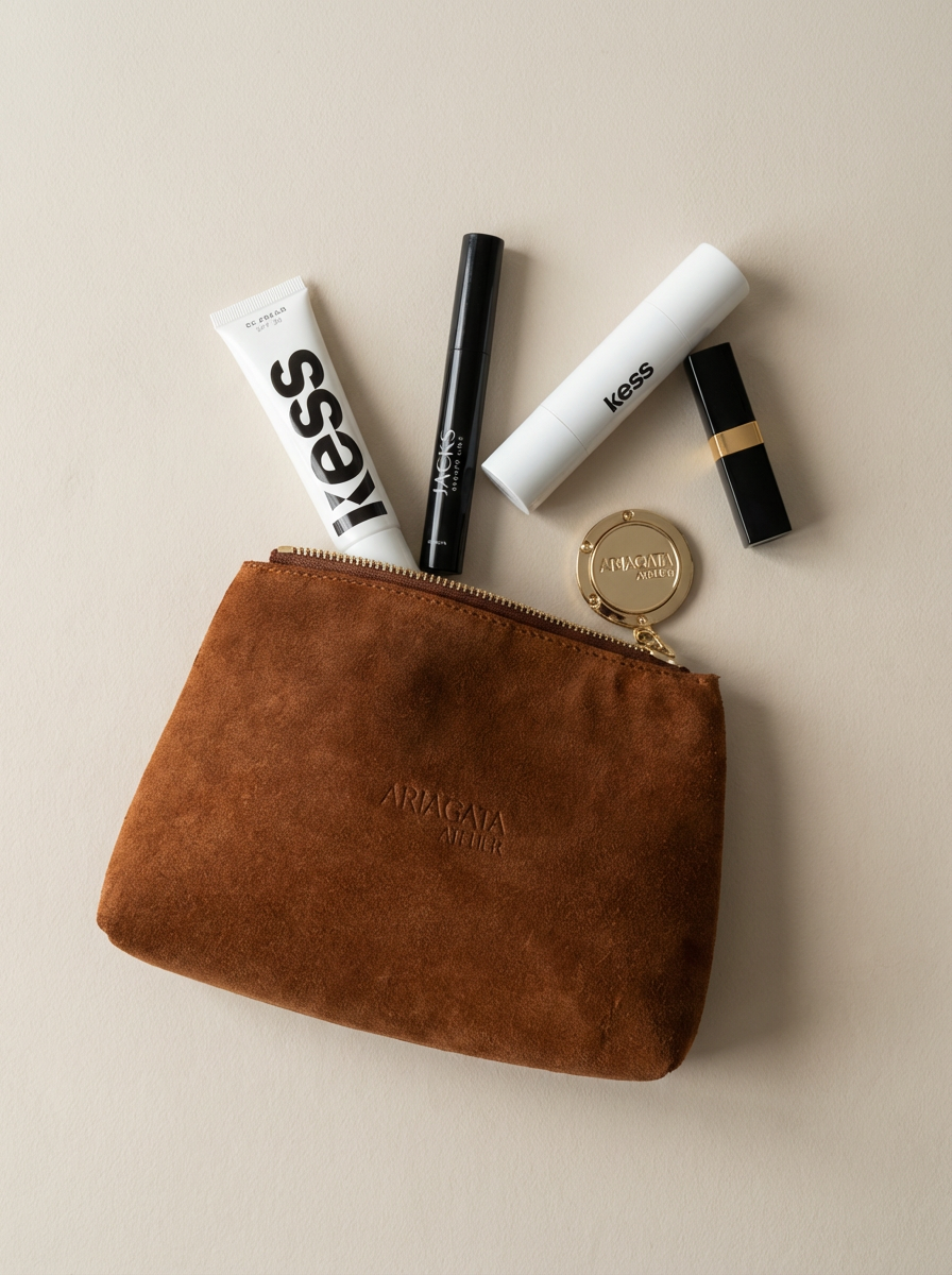Cosmetic Bag Brown